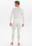 "Wool" langærmet t-shirt | 100% merino uld | hvid -JBS