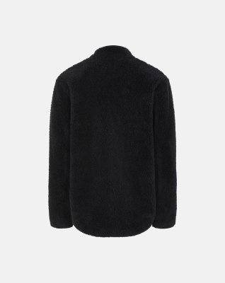 Teddy fleece jakke | 100% polyester | sort -ProActive