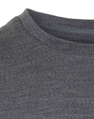 Undertrøje, t-shirt | 100% knitted merino uld | grå melange -Dovre