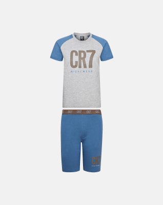 Pyjamas m/ shorts "Kids" | 100% bomuld | multifarvet -CR7