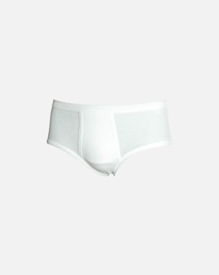 "Classic" briefs med gylp | 100% bomuld | hvid -Olympia