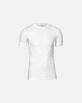 "Classic" t-shirt o-hals | 100% bomuld | hvid -JBS