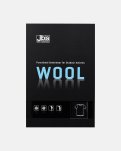"Wool" t-shirt | 100% merino uld | sort -JBS