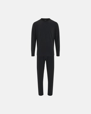 Pyjamas | 100% økologisk jersey bomuld | sort -Claudio