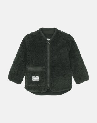 Fleece jakke "Kids" | recycled polyester | grøn -Resteröds