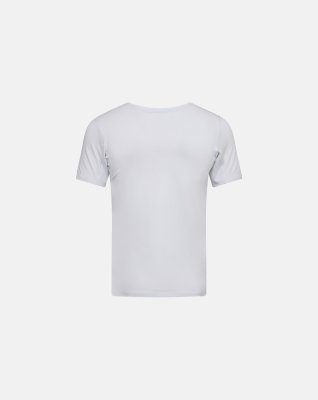 Sweat Proof T-shirt V-neck | bambus | hvid -JBS