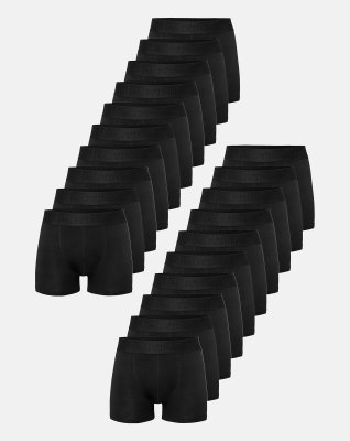 Tights "Gunnar" 20-pak, Økologisk bomuld, Sort Tights "Gunnar" 20-pak, Økologisk bomuld, Sort