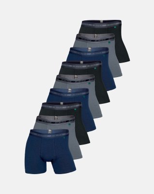 Tights 9-pak, Bambusviskose, Multifarvet Tights 9-pak, Bambusviskose, Multifarvet
