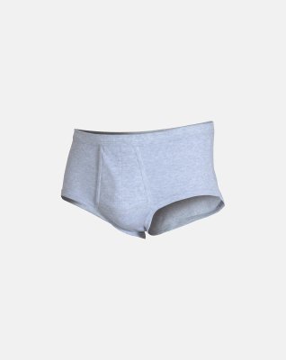 Briefs m. gylp "classic" | 100% bomuld | Grå -Olympia Briefs m. gylp "classic" | 100% bomuld | Grå -Olympia